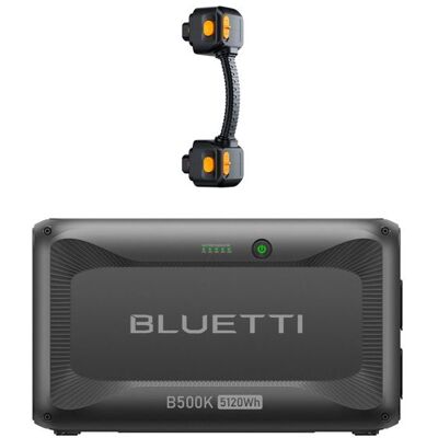 Batterie dextension - BLUETTI - B500K - 5120Wh - 3000W sortie - Évolutive jusquà 100kWh - Publicité Batterie dextension - BLUETTI - B500K - 5120Wh - 3000W sortie - Évolutive jusquà 100kWh - Publicité