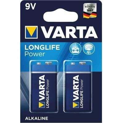 Varta 4922121412 Batterie Longlife Power 9V - Batterie - Publicité Varta 4922121412 Batterie Longlife Power 9V - Batterie - Publicité