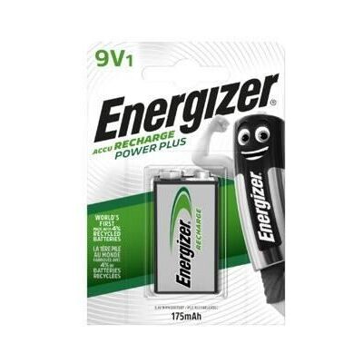Batterie rechargeable - Energizer - 6F22 - 9V - Ni-MH - 175mAh - Publicité Batterie rechargeable - Energizer - 6F22 - 9V - Ni-MH - 175mAh - Publicité