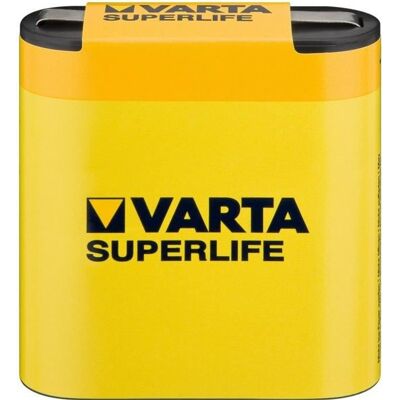 PILE PLATE SUPERLIFE 3R12 VARTA - Publicité PILE PLATE SUPERLIFE 3R12 VARTA - Publicité