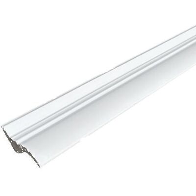 WOOD&SENS Lot de 19 Corniches LED Polymère L.240 cm x P.72 cm Ep.41 mm Blanc - Publicité WOOD&SENS Lot de 19 Corniches LED Polymère L.240 cm x P.72 cm Ep.41 mm Blanc - Publicité