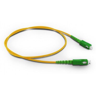 METRONIC 370233 Câble Fibre Optique 08 m - Monomode - Compatible Box fibre Orange SFR et Bouygues Telecom - Orange et Vert - Publicité METRONIC 370233 Câble Fibre Optique 08 m - Monomode - Compatible Box fibre Orange SFR et Bouygues Telecom - Orange et Vert - Publicité