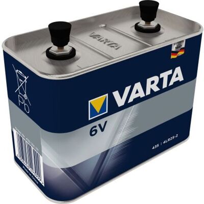 Pile Professional 435 Alcaline 4LR25-2 6V - VARTA - 00435101111 - Publicité Pile Professional 435 Alcaline 4LR25-2 6V - VARTA - 00435101111 - Publicité