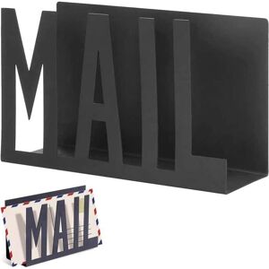 Trieur de Courrier - Métal Noir - Organisateur de Lettres - Design Élégant - Compact - Durable Noir - Publicité Trieur de Courrier - Métal Noir - Organisateur de Lettres - Design Élégant - Compact - Durable Noir - Publicité
