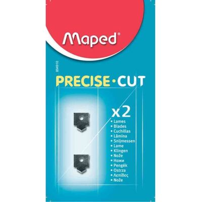 Maped Lames de rechange pour rogneuse Precise Cut Bl… Blanc - Publicité Maped Lames de rechange pour rogneuse Precise Cut Bl… Blanc - Publicité