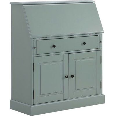 VENTE-UNIQUE Secrétaire en pin et MDF - Coloris : Vert amande - CLEORE Vert - Publicité VENTE-UNIQUE Secrétaire en pin et MDF - Coloris : Vert amande - CLEORE Vert - Publicité