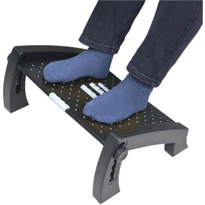 AUTREMENT Repose-Pieds Sous le Bureau Escabeau Hauteur Réglable pour le Repose-Pieds de Voiture de Bureau à Domicile Bleu - Publicité AUTREMENT Repose-Pieds Sous le Bureau Escabeau Hauteur Réglable pour le Repose-Pieds de Voiture de Bureau à Domicile Bleu - Publicité