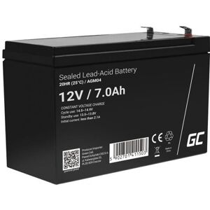 GreenCell® Rechargeable Batterie AGM 12V 7Ah accumulateur au Gel Plomb Cycles sans Entretien VRLA Battery Noir - Publicité GreenCell® Rechargeable Batterie AGM 12V 7Ah accumulateur au Gel Plomb Cycles sans Entretien VRLA Battery Noir - Publicité