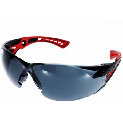 Lunettes de protection BOLLE Rush+ - fumé - RUSHPPSF - Publicité Lunettes de protection BOLLE Rush+ - fumé - RUSHPPSF - Publicité