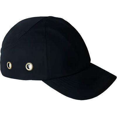 Casquette anti-heurt 100 % coton noir - COVERGUARD - 57306 Noir - Publicité Casquette anti-heurt 100 % coton noir - COVERGUARD - 57306 Noir - Publicité