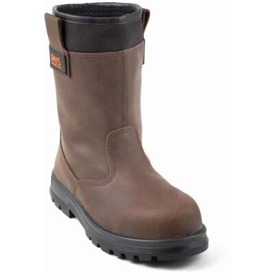 Bottes de sécurité homme GASTON MILLE SUTRA S3 SRC - Marron Marron - Publicité Bottes de sécurité homme GASTON MILLE SUTRA S3 SRC - Marron Marron - Publicité