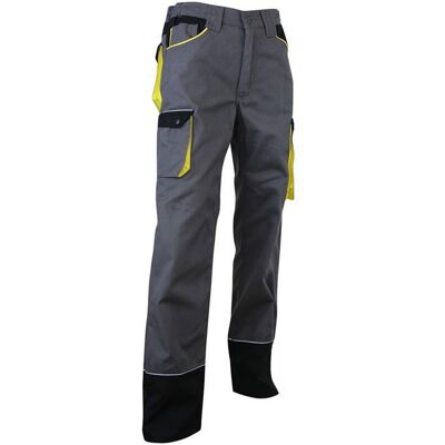 Pantalon de travail multipoches sans métal HERSE / SECHOIR LMA - Gris Gris - Publicité Pantalon de travail multipoches sans métal HERSE / SECHOIR LMA - Gris Gris - Publicité