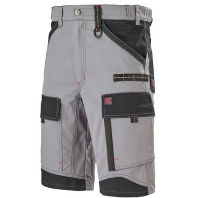 Bermuda de travail - LAFONT - CRUSHER 1ATBUP - Gris/Noir - Sergé 65% coton 35% polyester - Poches multiples Gris - Publicité Bermuda de travail - LAFONT - CRUSHER 1ATBUP - Gris/Noir - Sergé 65% coton 35% polyester - Poches multiples Gris - Publicité