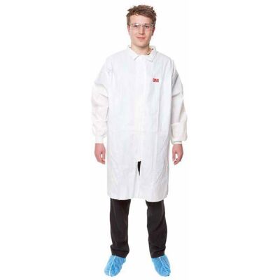 Tunique professionnelle - blouse professionnelle 3m - K4440 - (TM) Blouse de laboratoire MC 4440-M Blanc - Publicité Tunique professionnelle - blouse professionnelle 3m - K4440 - (TM) Blouse de laboratoire MC 4440-M Blanc - Publicité