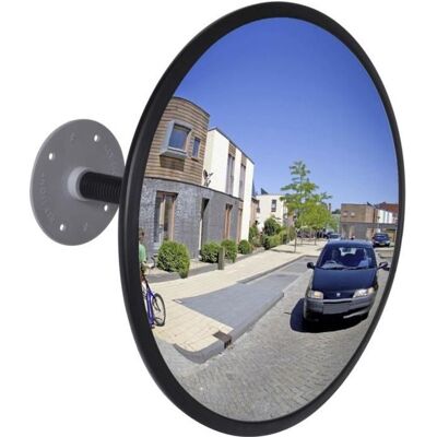 vidaXL Miroir de trafic convexe Acrylique Noir 30 cm Intérieur Noir - Publicité vidaXL Miroir de trafic convexe Acrylique Noir 30 cm Intérieur Noir - Publicité