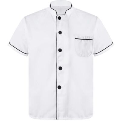 YOOJIA Veste de Chef Homme/Femme Restaurant Cuisine Hôtel Blouson Cuisinier Uniforme de Travail Serveur L-3XL Blanc - Publicité YOOJIA Veste de Chef Homme/Femme Restaurant Cuisine Hôtel Blouson Cuisinier Uniforme de Travail Serveur L-3XL Blanc - Publicité