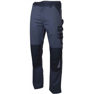 Pantalon bicolore SULFATE multipoches gris/noir T42 - LMA LEBEURRE - 1622 Gris - Publicité Pantalon bicolore SULFATE multipoches gris/noir T42 - LMA LEBEURRE - 1622 Gris - Publicité