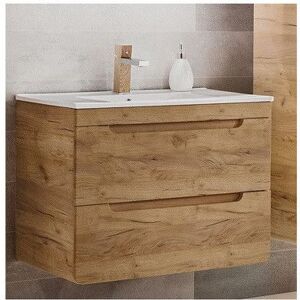 DECONATION Ensemble meuble sous-vasque + vasque - 60 cm - Archipel Craft Beige - Publicité DECONATION Ensemble meuble sous-vasque + vasque - 60 cm - Archipel Craft Beige - Publicité