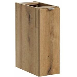 MEUBLORAMA Meuble de rangement de salle de bain VANO – 1 porte – Coloris chêne – L20 × P57 × H39 cm – À suspendre Marron - Publicité MEUBLORAMA Meuble de rangement de salle de bain VANO – 1 porte – Coloris chêne – L20 × P57 × H39 cm – À suspendre Marron - Publicité