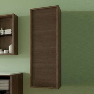 Colonne de Rangement Lag - Porte Réversible - Marron Brillant - 120cm - Publicité Colonne de Rangement Lag - Porte Réversible - Marron Brillant - 120cm - Publicité