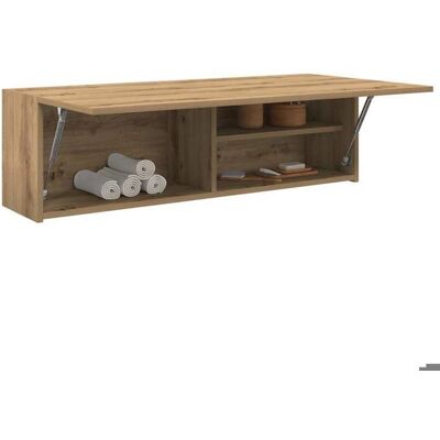 vidaXL Armoire murale de bain chêne artisanal bois dingénierie 860102 Marron - Publicité vidaXL Armoire murale de bain chêne artisanal bois dingénierie 860102 Marron - Publicité