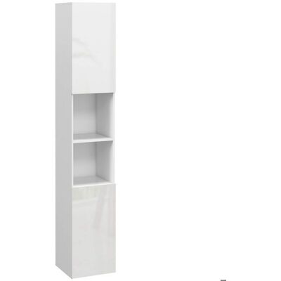 kleankin - Meuble colonne de salle de bain - Panneau de particules - 30x30x181.5cm - Blanc Blanc - Publicité kleankin - Meuble colonne de salle de bain - Panneau de particules - 30x30x181.5cm - Blanc Blanc - Publicité