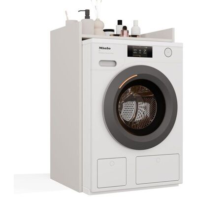 CDF Pola NP - meuble de salle de bain pour lave-linge - 64x50x97 5 cm - Cachemire Beige - Publicité CDF Pola NP - meuble de salle de bain pour lave-linge - 64x50x97 5 cm - Cachemire Beige - Publicité