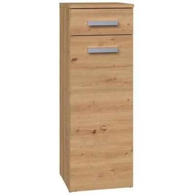 Meuble de salle de bain Jokke Topeshop - 30x30x85cm, Aspect bois, Style moderne - Publicité Meuble de salle de bain Jokke Topeshop - 30x30x85cm, Aspect bois, Style moderne - Publicité