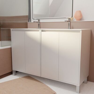 AURLANE Modèle PACM693 - Ensemble de Mobilier de Salle de Bain - Publicité AURLANE Modèle PACM693 - Ensemble de Mobilier de Salle de Bain - Publicité