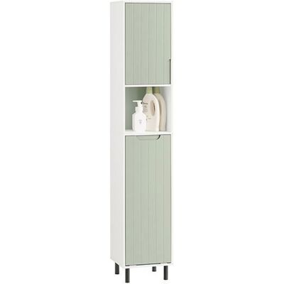 Armoire Haute SoBuy - Étagère Réglable - Panier à Linge - Salle de Bain - Publicité Armoire Haute SoBuy - Étagère Réglable - Panier à Linge - Salle de Bain - Publicité