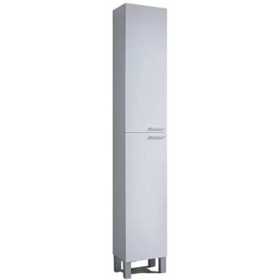 PEGANE Colonne salle de bain avec 2 portes coloris blanc brillant - Longueur 182 x Profondeur 30 x Hauteur 25 cm Blanc - Publicité PEGANE Colonne salle de bain avec 2 portes coloris blanc brillant - Longueur 182 x Profondeur 30 x Hauteur 25 cm Blanc - Publicité