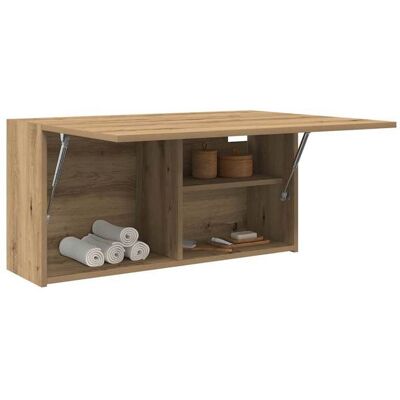 vidaXL Armoire murale de bain chêne artisanal bois dingénierie 860093 Marron - Publicité vidaXL Armoire murale de bain chêne artisanal bois dingénierie 860093 Marron - Publicité