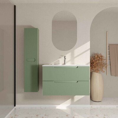 AURLANE - LEON - Olive Verte - Cabinet - Publicité AURLANE - LEON - Olive Verte - Cabinet - Publicité