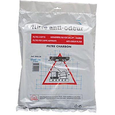 Sauter FILTRE HOTTE 76X2901 FILTRE CHARBON Blanc - Publicité Sauter FILTRE HOTTE 76X2901 FILTRE CHARBON Blanc - Publicité
