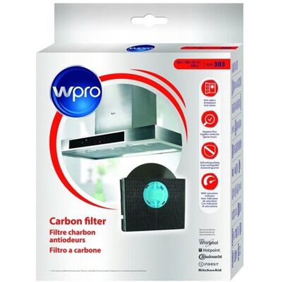 Filtre à charbon WPRO pour hotte - Type 303 - Pour Whirlpool AKR769 / AKR770 / AKR771 / AKR772 - Publicité Filtre à charbon WPRO pour hotte - Type 303 - Pour Whirlpool AKR769 / AKR770 / AKR771 / AKR772 - Publicité