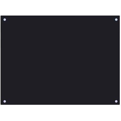 VIDAXL VENTE-FLASH Anti-éclaboussure Dosseret de cuisine/Crédence de cuisine Noir 80x60 cm Verre trempé Noir - Publicité VIDAXL VENTE-FLASH Anti-éclaboussure Dosseret de cuisine/Crédence de cuisine Noir 80x60 cm Verre trempé Noir - Publicité