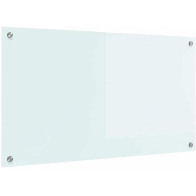 VIDAXL KALISSE®Protection de cuisine - Crédence de cuisine/Fond de hotte Blanc 90x50cm verre trempé MagicFR05_13388910 Blanc - Publicité VIDAXL KALISSE®Protection de cuisine - Crédence de cuisine/Fond de hotte Blanc 90x50cm verre trempé MagicFR05_13388910 Blanc - Publicité