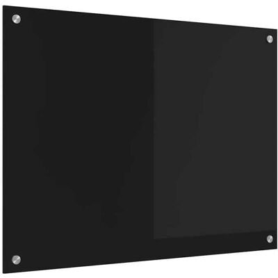 VIDAXL KALISSE®Protection de cuisine - Crédence de cuisine/Fond de hotte Noir 80x60cm verre trempé MagicFR05_50345171 Noir - Publicité VIDAXL KALISSE®Protection de cuisine - Crédence de cuisine/Fond de hotte Noir 80x60cm verre trempé MagicFR05_50345171 Noir - Publicité