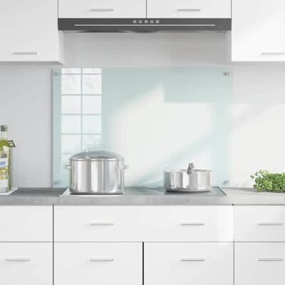 VIDAXL Blanc Fond de Topte - ZENCORE® Protection de cuisine - accessoires de cuisine - Blanc 90x60cm verre trempé Top358529621 Blanc - Publicité VIDAXL Blanc Fond de Topte - ZENCORE® Protection de cuisine - accessoires de cuisine - Blanc 90x60cm verre trempé Top358529621 Blanc - Publicité
