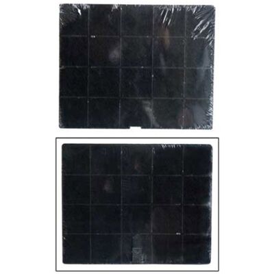 LOT DE 2 FILTRES A CHARBON HOTTE AIRFORCE 235X192X15MM - Publicité LOT DE 2 FILTRES A CHARBON HOTTE AIRFORCE 235X192X15MM - Publicité