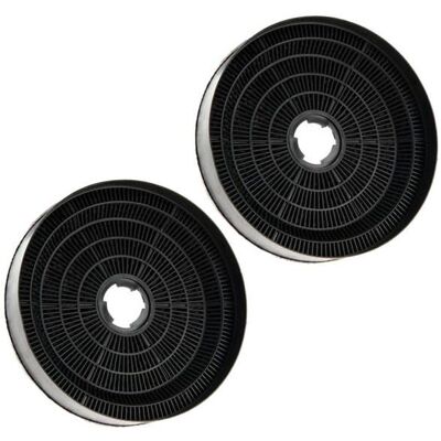AllSpares Filtre à charbon (2 pcs.) pour hottes aspirantes - Adapté pour Candy KFC6918 / 35602061 et Airlux CR390 (Ø170x35mm) - Publicité AllSpares Filtre à charbon (2 pcs.) pour hottes aspirantes - Adapté pour Candy KFC6918 / 35602061 et Airlux CR390 (Ø170x35mm) - Publicité