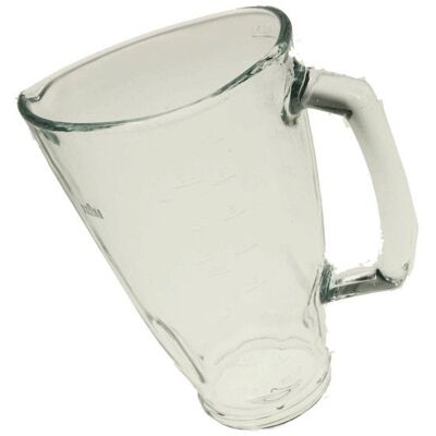 Bol en verre - BRAUN - Compatible MX2000 4184 MX2050 - Accessoire mixte - Résistant - Facile à nettoyer - Publicité Bol en verre - BRAUN - Compatible MX2000 4184 MX2050 - Accessoire mixte - Résistant - Facile à nettoyer - Publicité