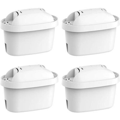 Waterdrop TÜV SÜD NSF Certifiée Cartouche Filtrante Remplacement pour Brita Maxtra+ Style Merella Cool Mavea Elemaris XL (4) - Publicité Waterdrop TÜV SÜD NSF Certifiée Cartouche Filtrante Remplacement pour Brita Maxtra+ Style Merella Cool Mavea Elemaris XL (4) - Publicité