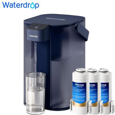 Waterdrop Carafe Filtrante Èlectrique Instantanée 3 5 L Filtre à Eau de 3 Mois Système dEau Potable Extérieur(3) Bleu - Publicité Waterdrop Carafe Filtrante Èlectrique Instantanée 3 5 L Filtre à Eau de 3 Mois Système dEau Potable Extérieur(3) Bleu - Publicité