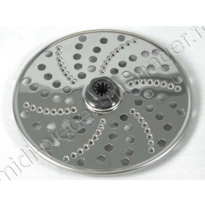 Disque râpe parmesan pour robot Kenwood KW715024 - Pièces détachées certifiées dorigine constructeur Gris - Publicité Disque râpe parmesan pour robot Kenwood KW715024 - Pièces détachées certifiées dorigine constructeur Gris - Publicité