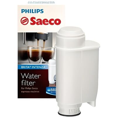 Filtre à eau PHILIPS-SAECO Brita INTENZA PLUS pour machine à expresso - Blanc Blanc - Publicité Filtre à eau PHILIPS-SAECO Brita INTENZA PLUS pour machine à expresso - Blanc Blanc - Publicité