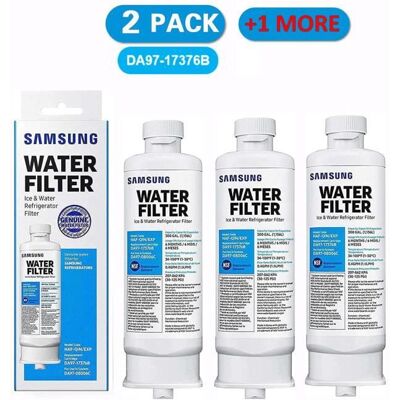Lot de 3 filtres à eau compatibles Samsung DA97-17376B / DA97-08006C / HAF-QIN - Publicité Lot de 3 filtres à eau compatibles Samsung DA97-17376B / DA97-08006C / HAF-QIN - Publicité