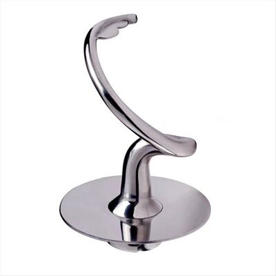 SODIAL Crochet PéTrisseur en Spirale en Acier Inoxydable pour Batteur sur Socle KitchenAid Convient au Bol de MéLange de 4 5 à 5 QT pour Gris - Publicité SODIAL Crochet PéTrisseur en Spirale en Acier Inoxydable pour Batteur sur Socle KitchenAid Convient au Bol de MéLange de 4 5 à 5 QT pour Gris - Publicité