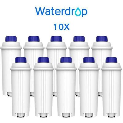 Waterdrop Filtres à Café Certifiés TÜV SÜD Compatibles avec DeLonghi® DLSC002 9310926 SER3017 ECAM ESAM ETAM (10) - Publicité Waterdrop Filtres à Café Certifiés TÜV SÜD Compatibles avec DeLonghi® DLSC002 9310926 SER3017 ECAM ESAM ETAM (10) - Publicité