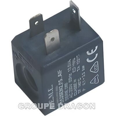Bobine électrovanne - Calor - CEME série 588 - 230V - 50Hz - Pièce dorigine - Publicité Bobine électrovanne - Calor - CEME série 588 - 230V - 50Hz - Pièce dorigine - Publicité